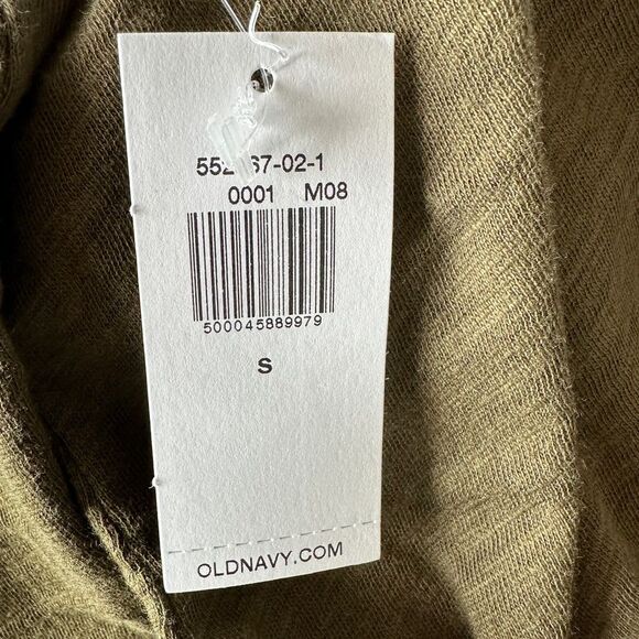 NWT Old Navy EveryWear Crewneck Relaxed Fit Tank Top in Army Green Small 4/6 - Picture 9 of 12